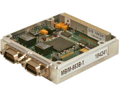 TTC MBIM-553B-1 Dual-Redundant MIL-STD-1553 Bus Monitor 