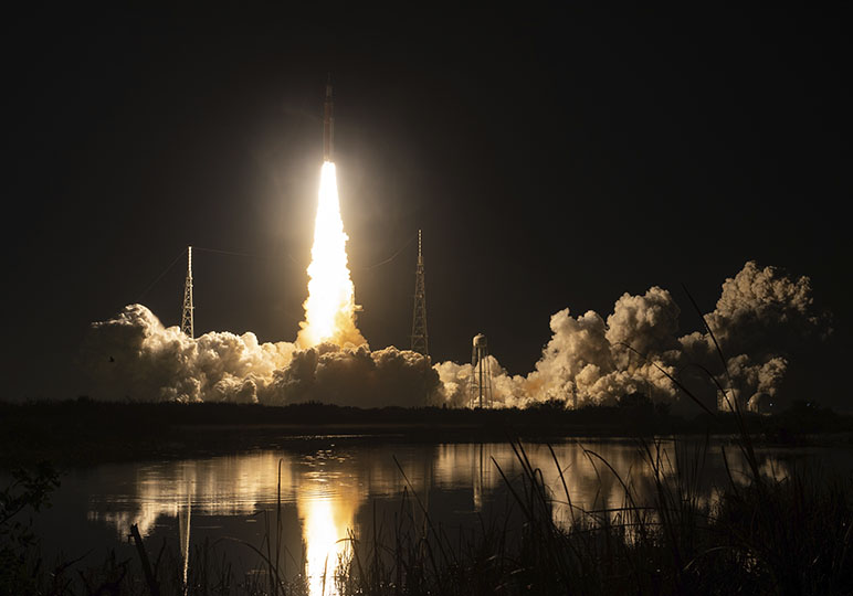 Image credit: NASA Artemis SLS launch&nbsp;