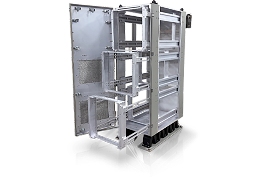 Rack for Life Externally Isolated 32U Enclosure for COTS Protection